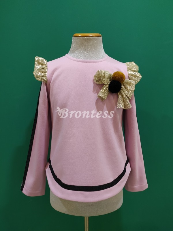 Sudadera niña rosa Carlin Ana Leza Sudadera niña rosa Carlin Ana Leza
