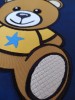 Cojín Teddy bear bordado personalizable