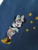 Bolsa Minnie mouse azul bordado nombre