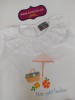 Conjunto camiseta sombrilla playa y braga liberty coral Mon petit bonbon