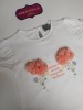 Conjunto claveles coral camiseta braga Mon petit bonbon