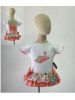 Conjunto camiseta braga falda perros tumbona Mon petit bonbon