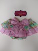 Braga mariposas doble volante Mon petit bonbon