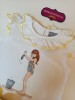 Conjunto camiseta braga falda liberty amarillo de Mon petit bonbon
