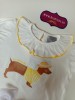 Conjunto camiseta perro salchicha Mon petit bonbon
