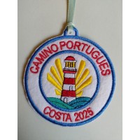 Parche camino portugués costa faro blanco