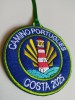 Parche camino portugués costa faro azul