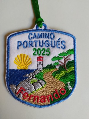 Parche camino costa con tu nombre