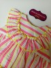 Conjunto short y blusón rayas fluor de Mon petit bonbon