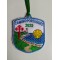 Embroidered patch emblem Camino de Santiago coast lighthouse