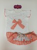 Conjunto camiseta braga falda perros tumbona Mon petit bonbon