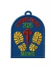 Parche botas camino de Santiago Portugués con tu nombre