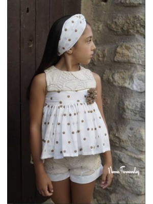 Conjunto Marsella Noma Fernández bluson y short