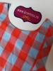 Conjunto Burdeos blusón y short Noma Fernández