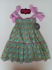 Vestido estampado mariposas Mon petit bonbon tirantes