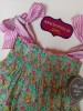Vestido estampado mariposas Mon petit bonbon tirantes