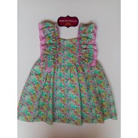 Vestido mariposas Mon petit bonbon