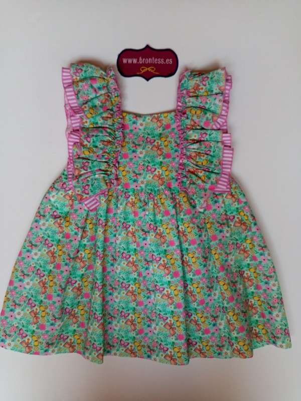 Vestido mariposas Mon petit bonbon Vestido mariposas Mon petit bonbon