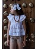 Conjunto Versalles Noma Fernández blusón y short