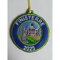 Finisterre embroidered patch personalizes year