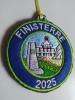 Finisterre embroidered patch personalizes year