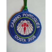 Parche concha y cruz Santiago