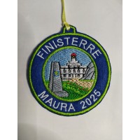 Parche bordado Finisterre personaliza tu nombre y año