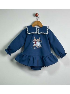 Jesusito felpa azul ratones fiesta Mon petit bonbon