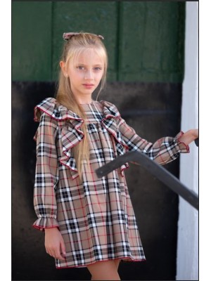 Vestido burberry tartán Mon petit bonbon