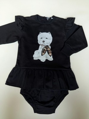 Jesusito felpa negro perrito de Mon petit bonbon