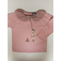 Sudadera rosa india Mon petit bonbon