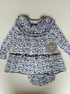 Jesusito flores azul Mon petit bonbon