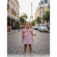 Jesusito flores rosa Mon petit bonbon