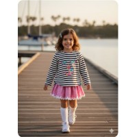 Conjunto golondrinas sudadera y braga falda