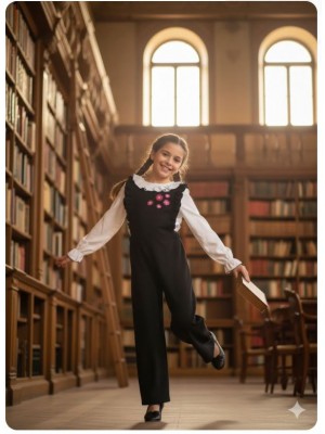 Conjunto mono y camiseta Mon petit bonbon