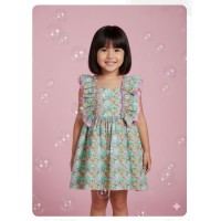 Vestido mariposas Mon petit bonbon