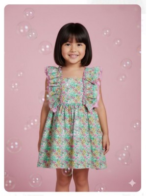 Vestido mariposas Mon petit bonbon