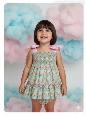 Jesusito estampado mariposas Mon petit bonbon tirantes