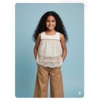 Blusa Sahara Kauli encaje