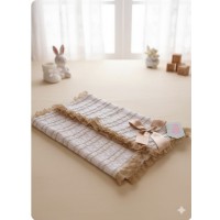 Toca bebe blanco camel Nini