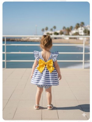 Jesusito rayas azules Mon petit bonbon