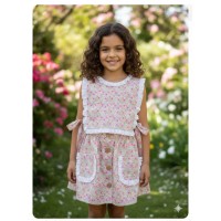 Conjunto top lazos y falda de Mon petit bonbon