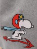 Bolsa Snoopy tejido volantes