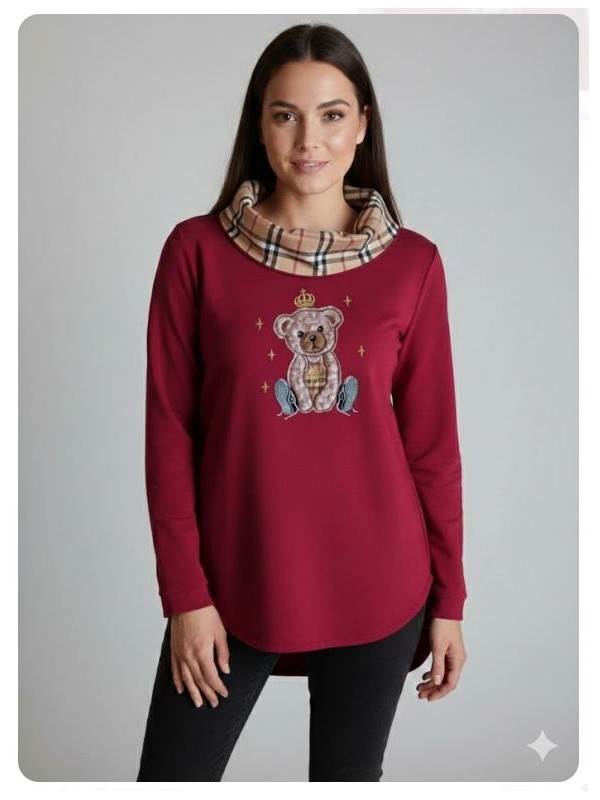 Sudadera mujer Teddy basket