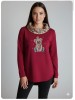 Sudadera mujer Teddy basket
