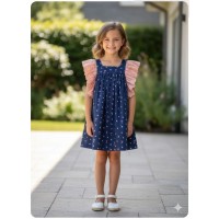 Vestido cerezas Ana Leza