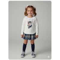 Conjunto niña sudadera y braga falda good puppy