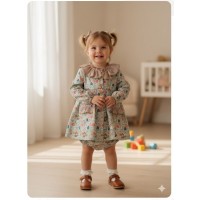 Jesusito verde agua casitas Mon petit bonbon