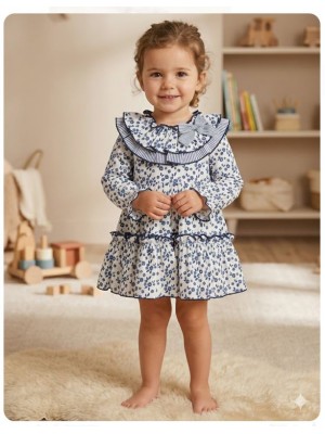 Jesusito flores azul Mon petit bonbon