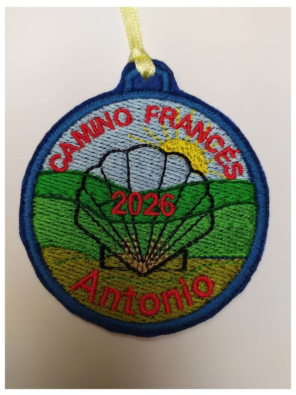 Parche camino de Santiago para personalizar
